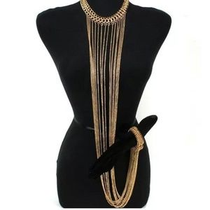 FASHION METAL BODY CHAIN